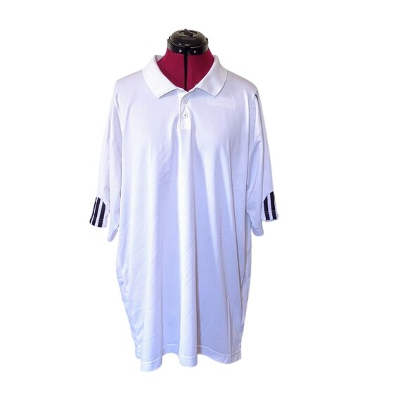 Adidas Climalite Polo Shirt Mens Size XL Golf Side Split - Picture 1 of 6